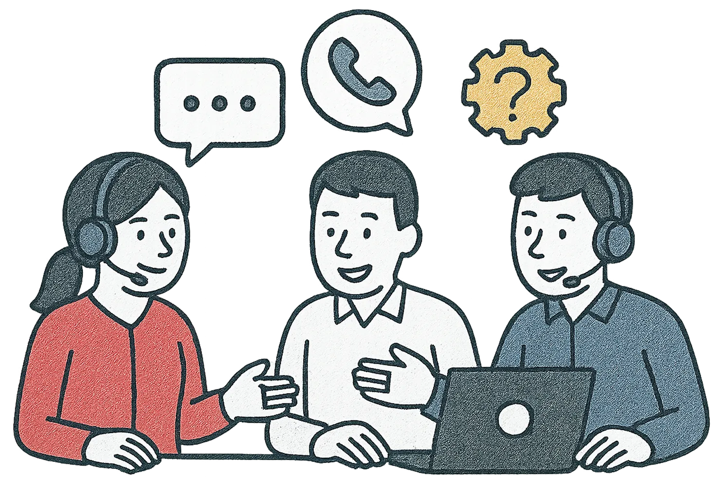 Executives Illustration