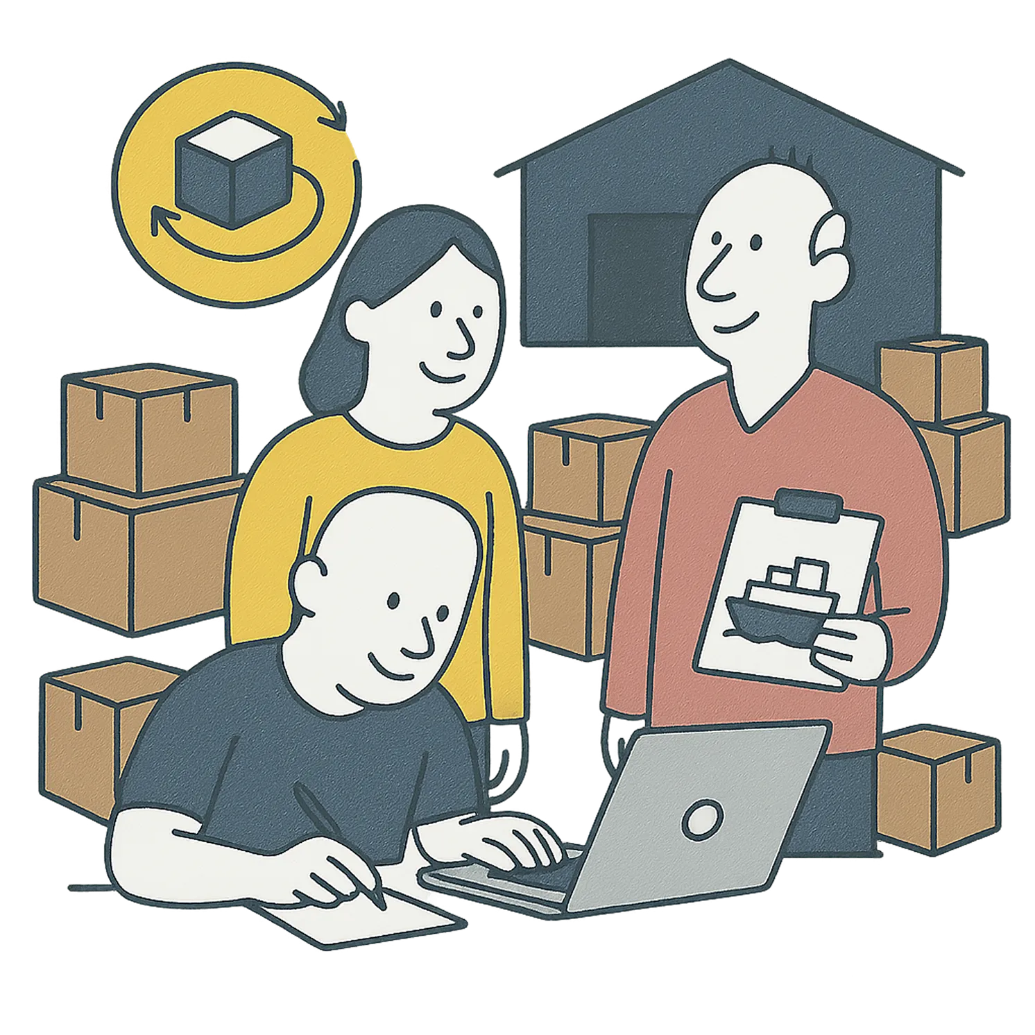 Executives Illustration
