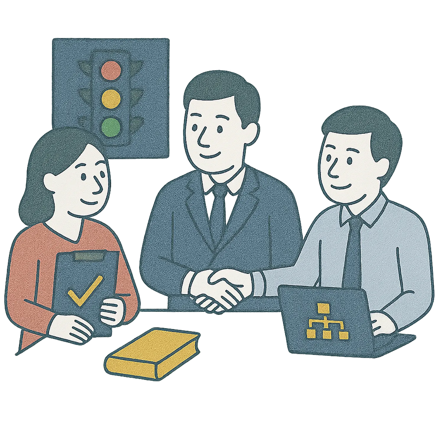 Executives Illustration
