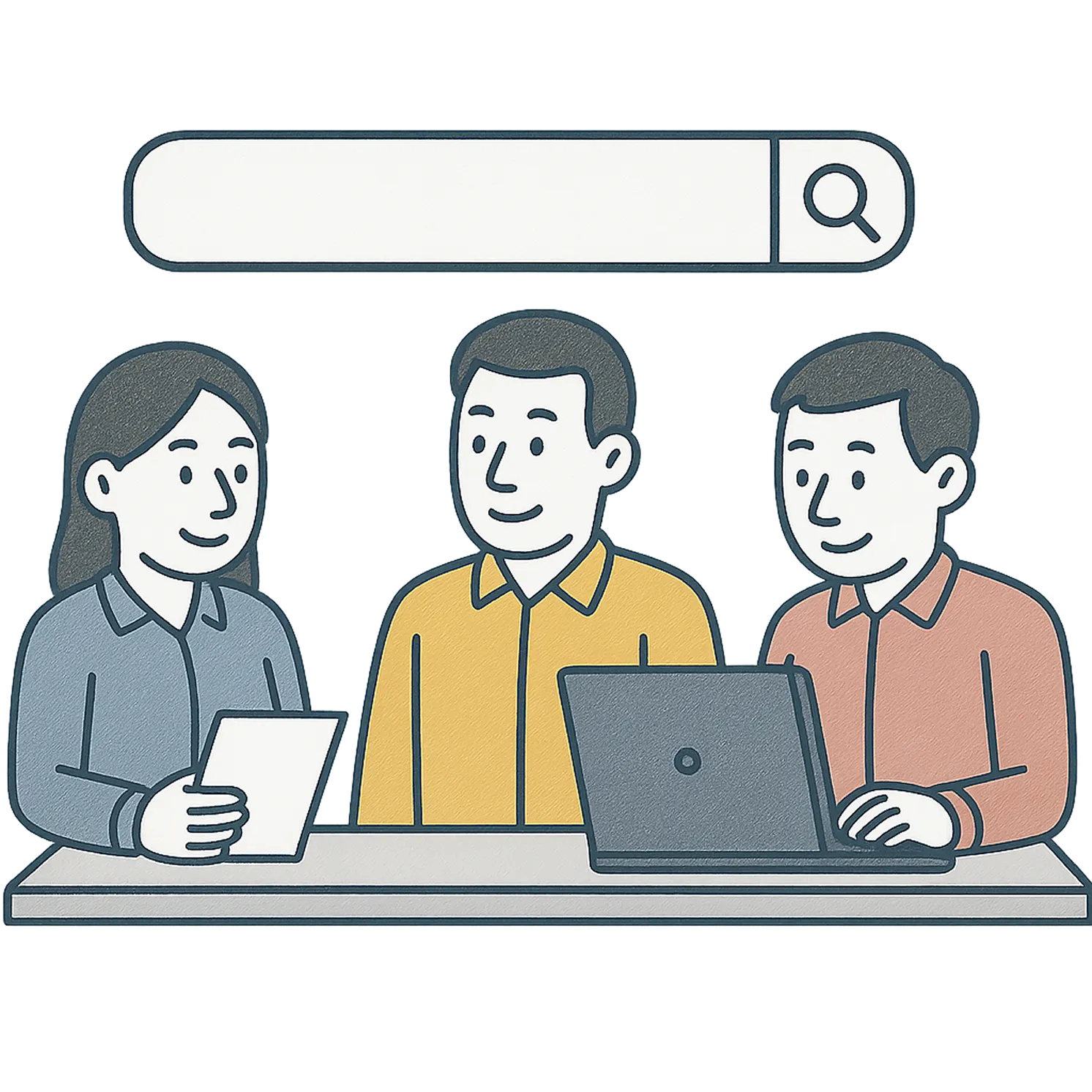 Executives Illustration