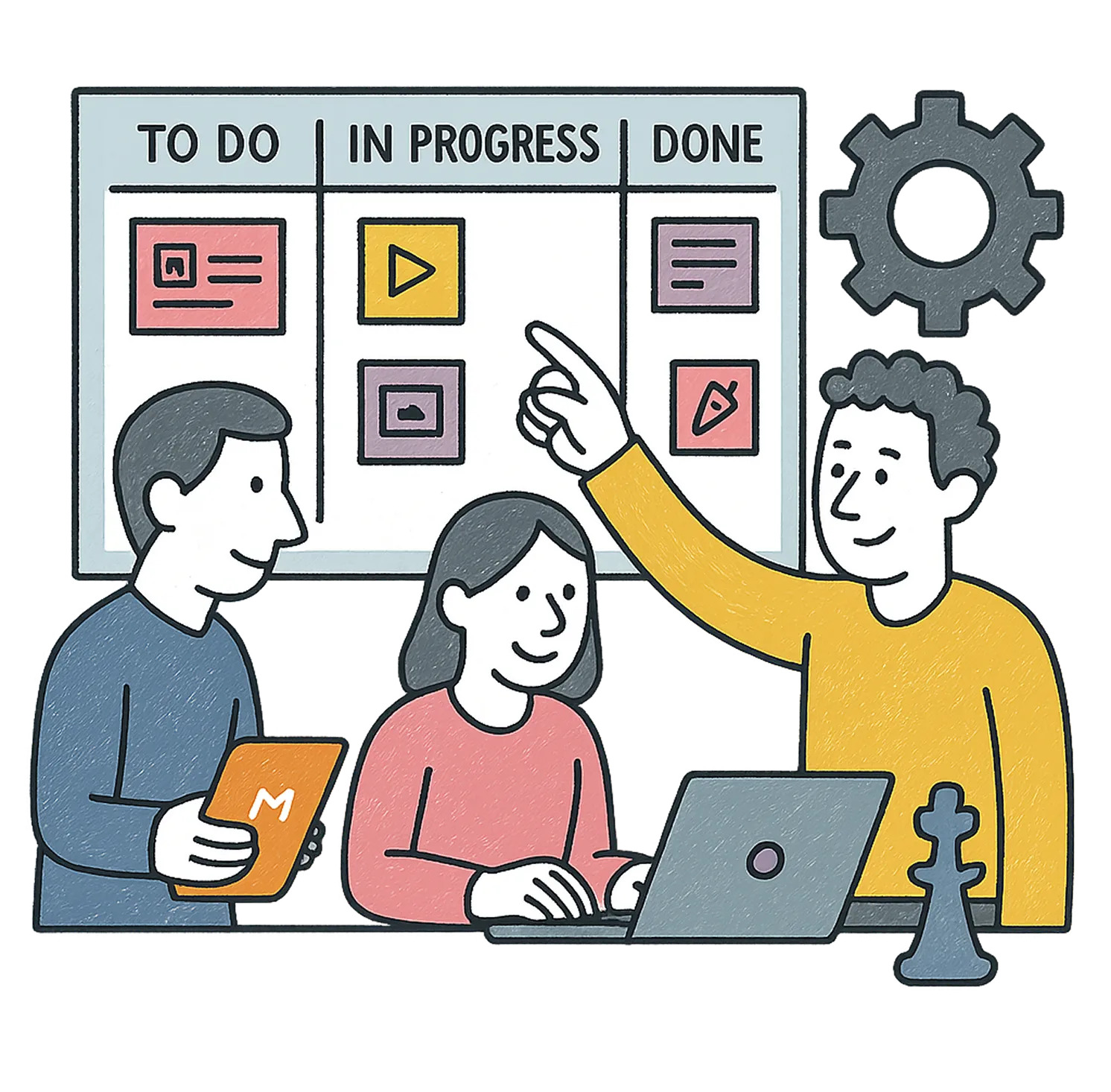 Executives Illustration
