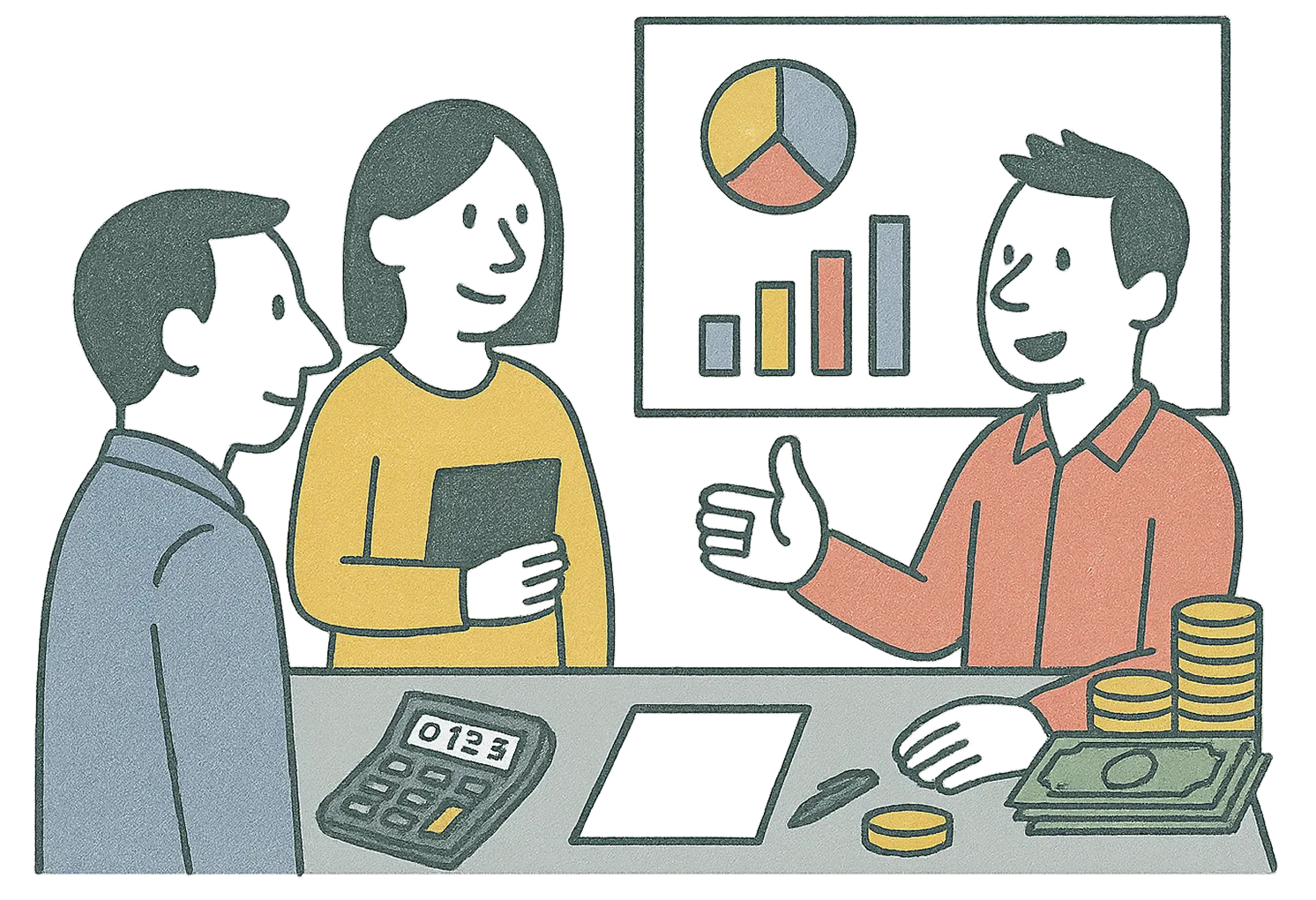 Executives Illustration