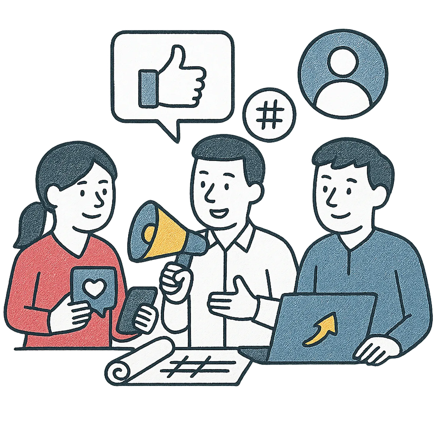 Executives Illustration